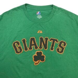 San Francisco Giants x Wilson St Patrick's Day Irish green shirt